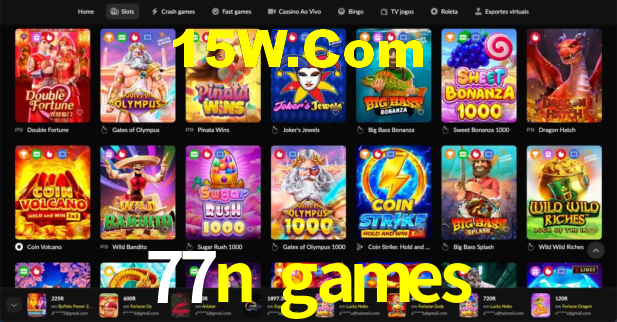 Desvendando o Mundo dos Jogos Virtuais na 77n games